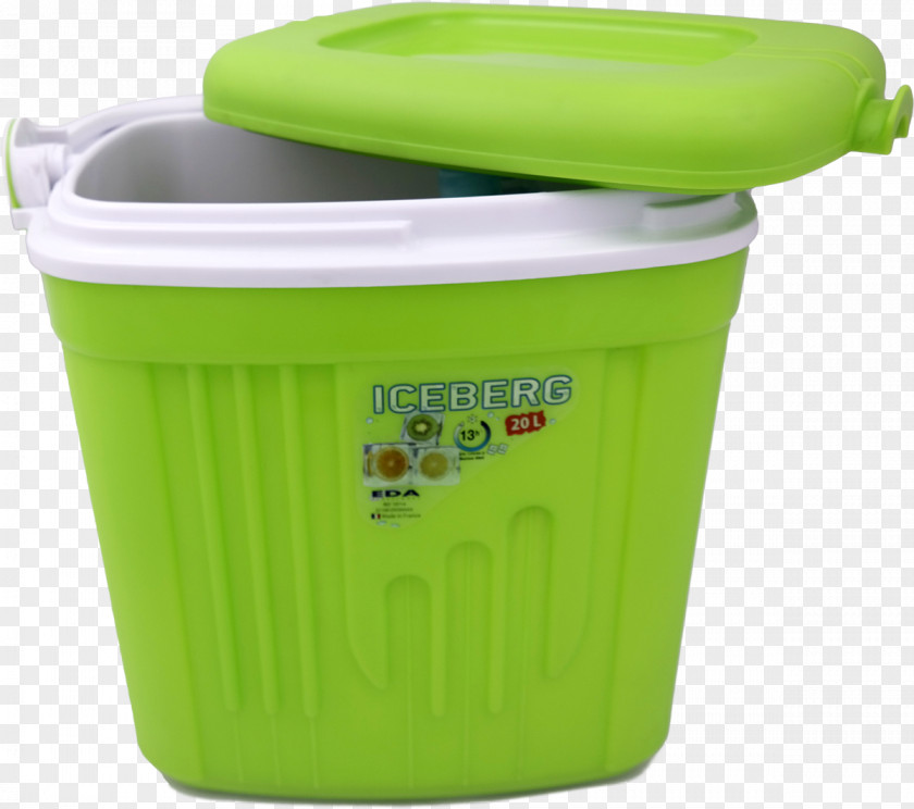 Design Plastic Flowerpot Green PNG