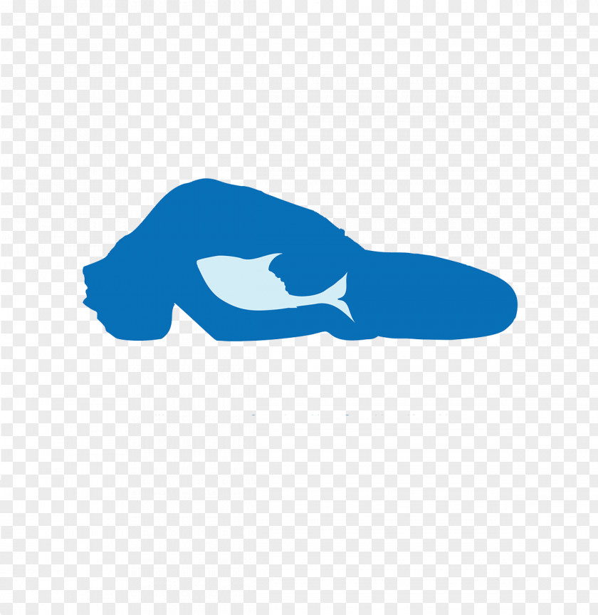 Dolphin Yoga Logo Poster PNG