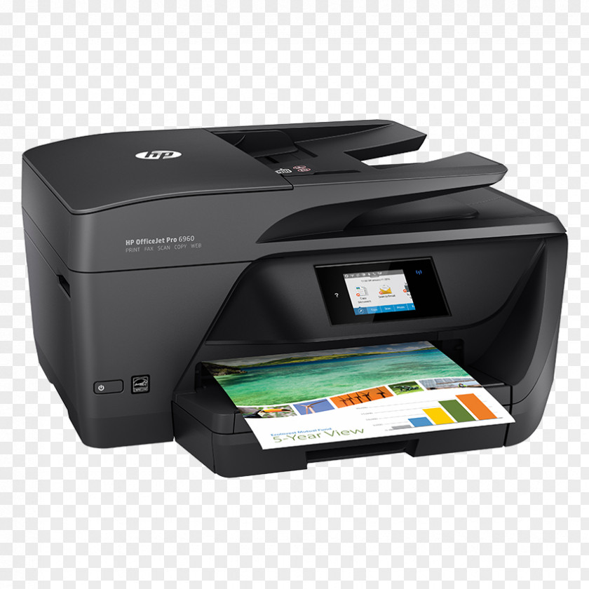 Hewlett-packard Hewlett-Packard HP Officejet Pro 6960 Multi-function Printer Deskjet PNG