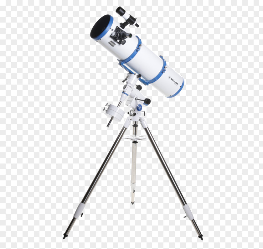 Mirror Reflecting Telescope Equatorial Mount Meade Instruments Newtonian PNG