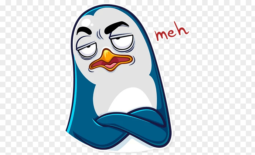 Penguin Sticker Telegram Emoji Clip Art PNG