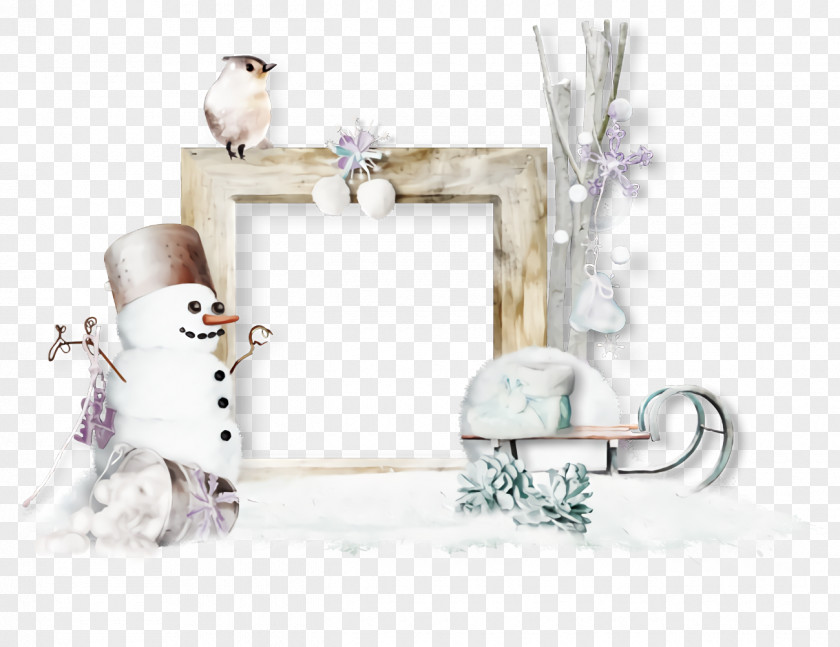 Picture Frame Furniture Christmas Border Decor PNG