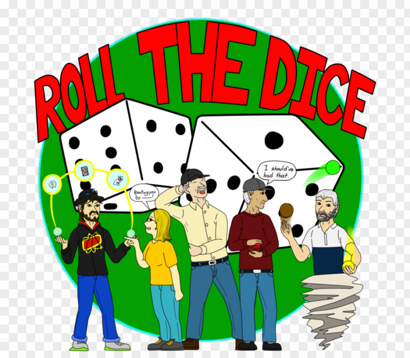 Rolling Dice Human Behavior Line Clip Art PNG