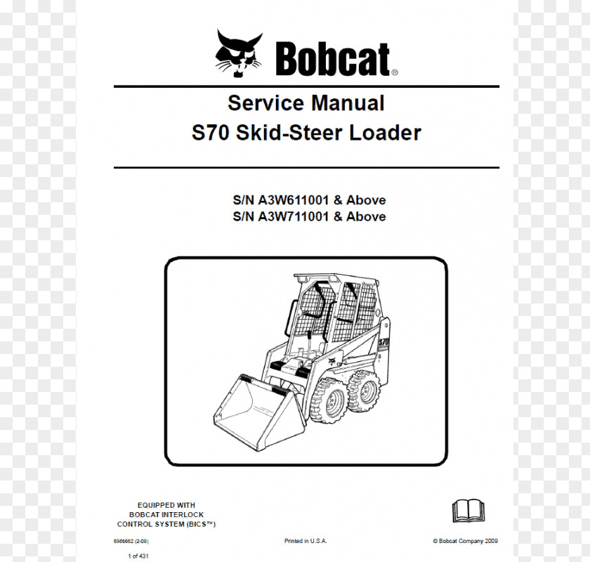 Skid Steer Skid-steer Loader Bobcat Company Owner's Manual Product Manuals Maintenance PNG
