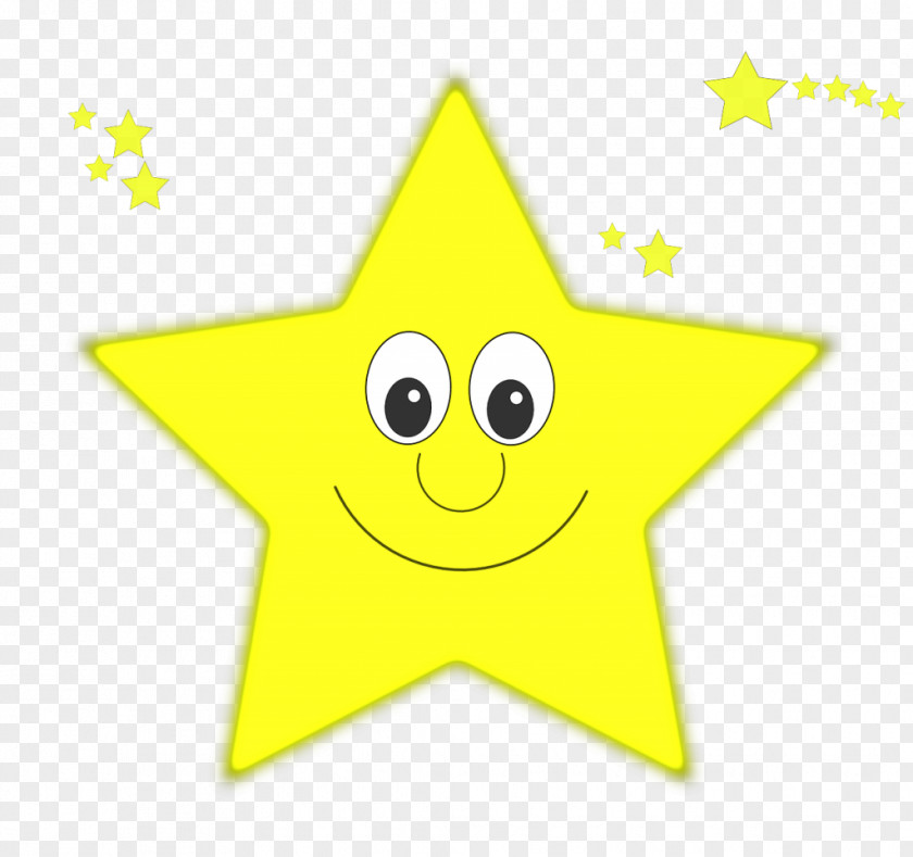 Star Smiley Clip Art PNG