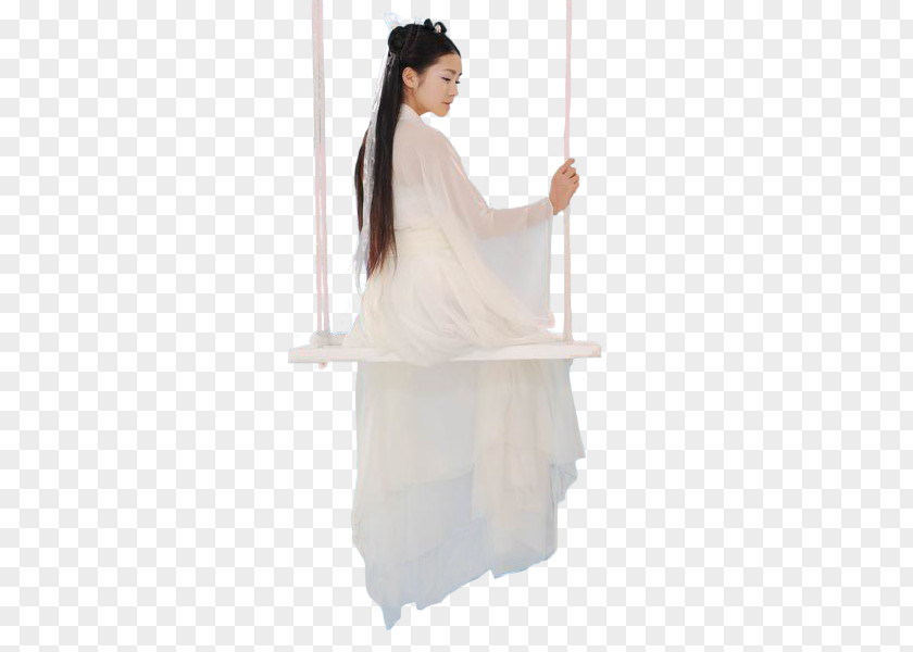 Vj Wedding Dress Swing Gown PNG
