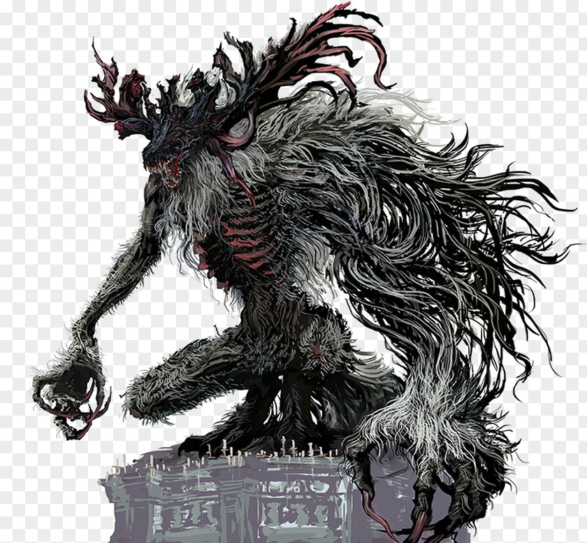 Bloodborne Clergy Boss Vicar PlayStation 4 PNG