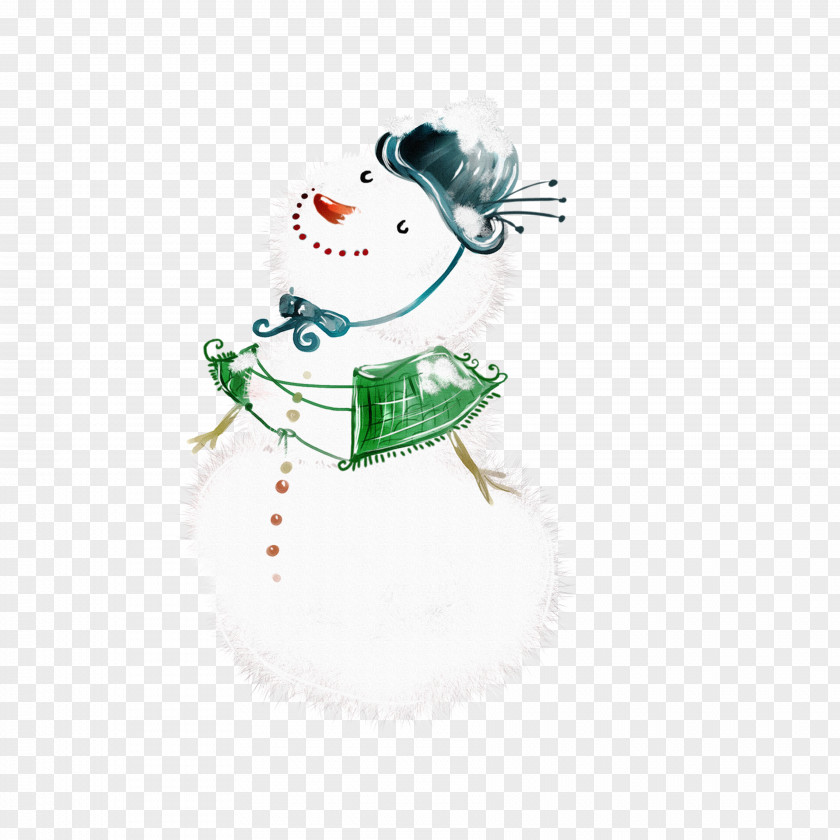 Cartoon Snowman Winter Desktop Wallpaper High-definition Television 4K Resolution PNG