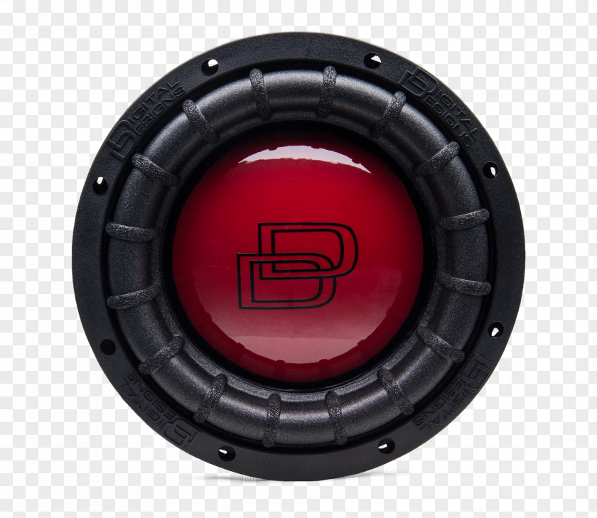 Red Dust Subwoofer Loudspeaker Digital Designs Car PNG