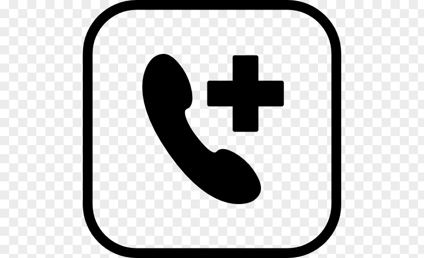 Telephone Icon Black Call Mobile Phones Network PNG