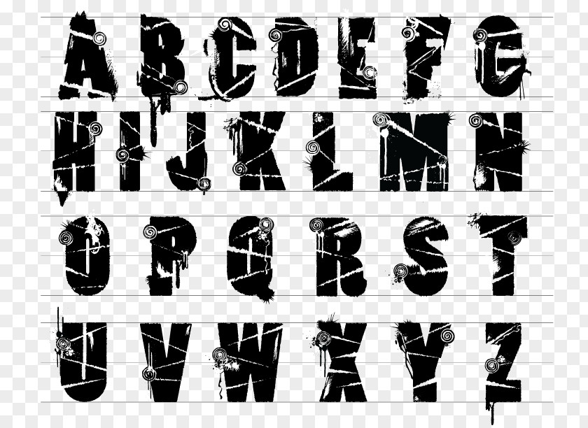 Apocolypse Graphic Font Vector Graphics Logo Letter Sort PNG