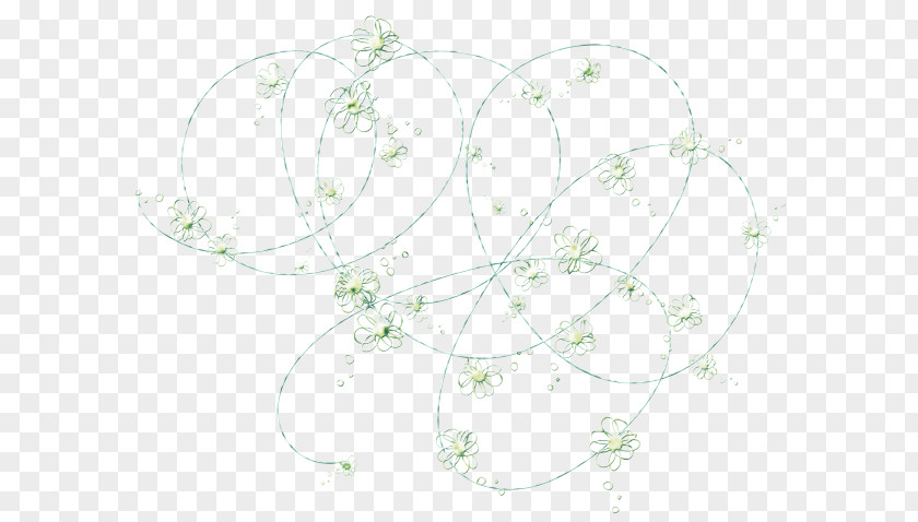 Halo Picture Material Floral Design Green Product PNG