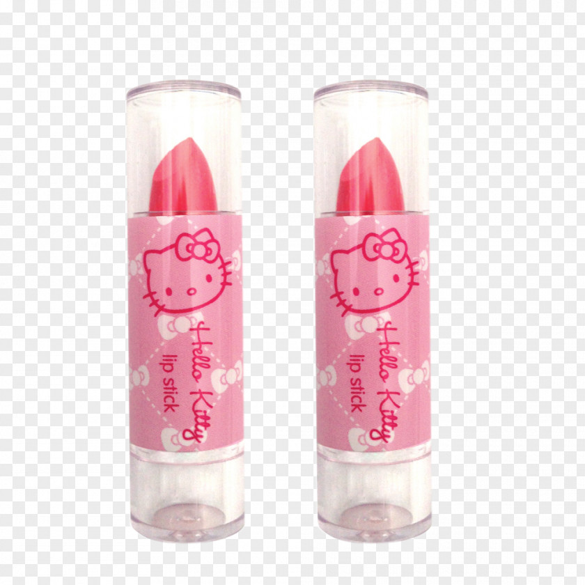 Hello Kitty 2 Waterproof Moisture Lipstick PNG
