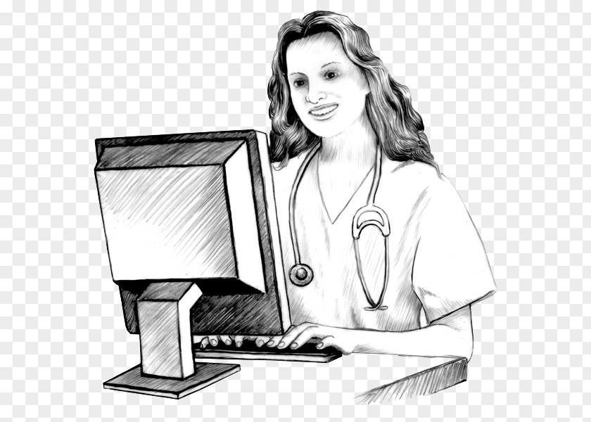 Nurse Sit Nursing Care Plan Health Hospital Patient PNG