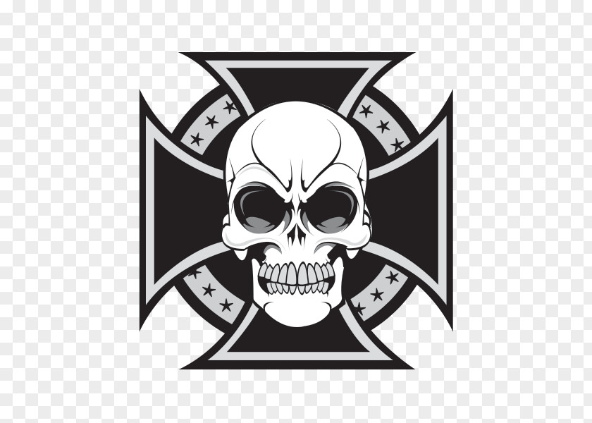 Skull Human Symbolism Iron Cross Nazism PNG