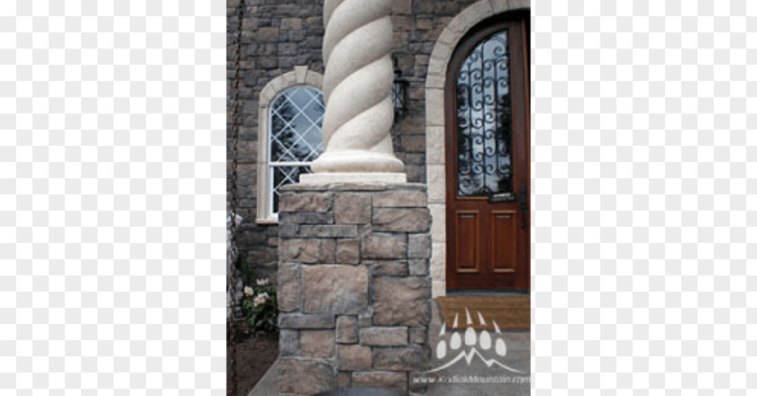 Stone Pillar Wall Veneer Fieldstone Color Rock PNG