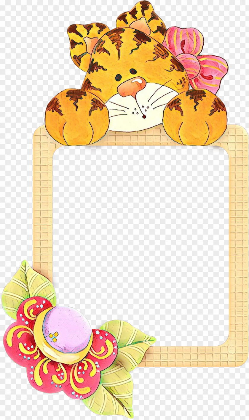 Yellow Picture Frame PNG