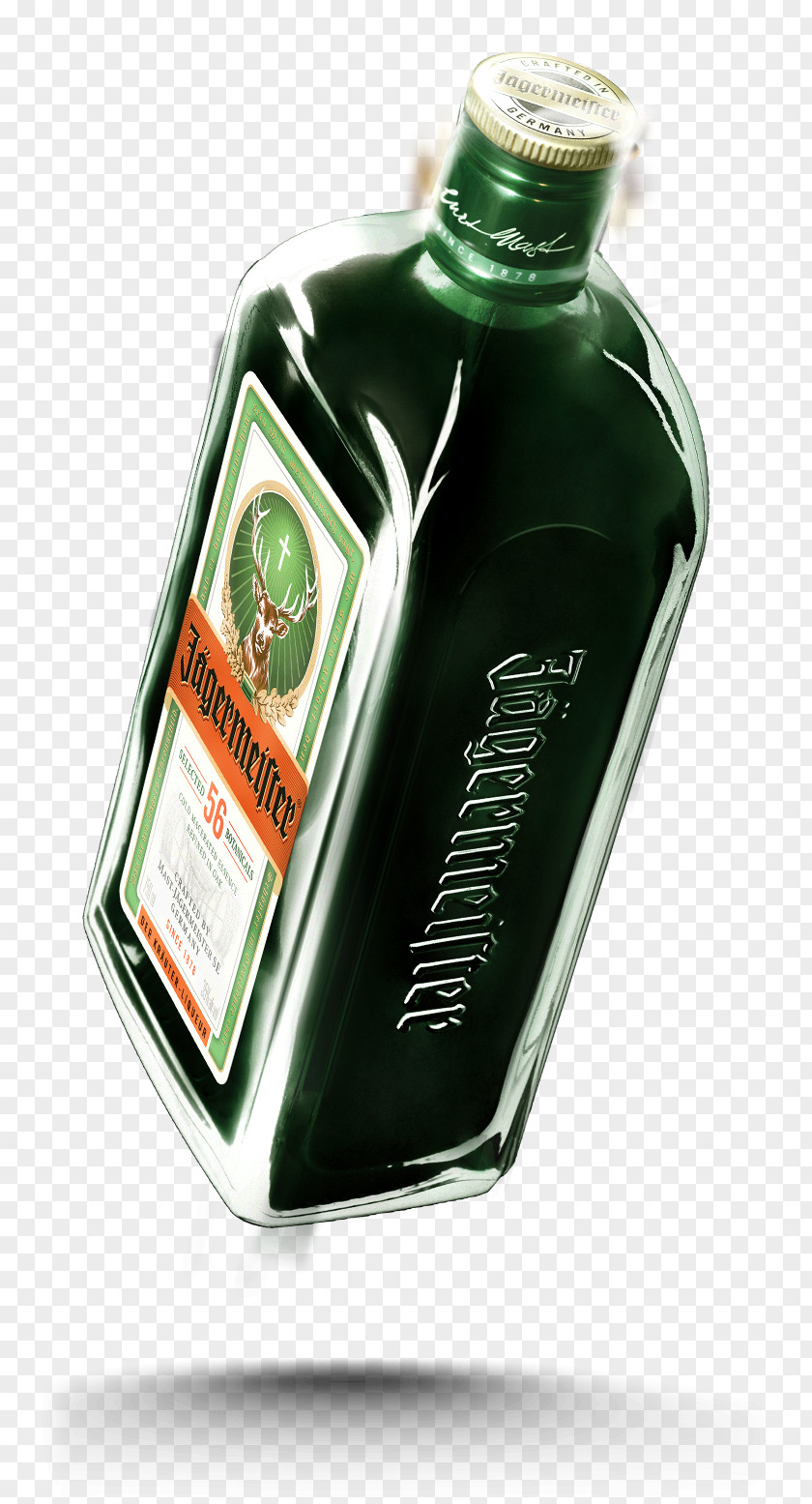 Bottle Jägermeister Liqueur Alcoholic Drink PNG