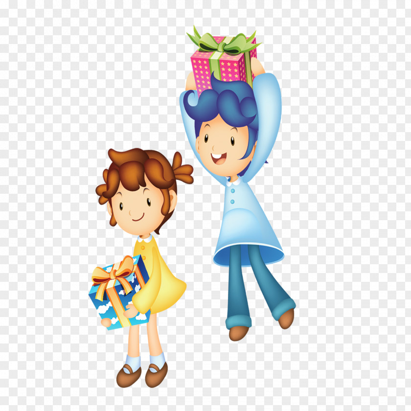 Cartoon Child Illustration PNG