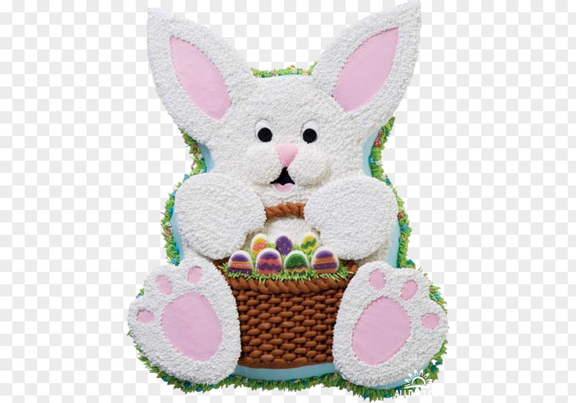 Easter Bunny Cake Frosting & Icing Torte PNG
