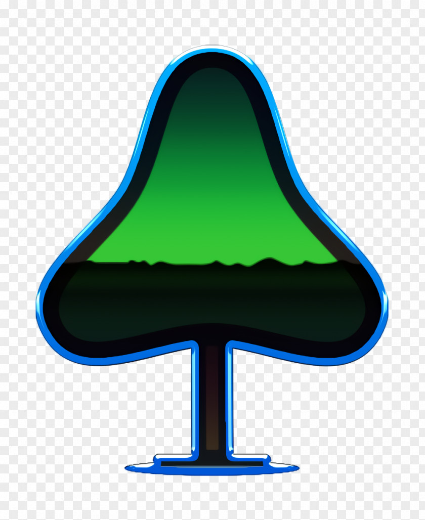 Electric Blue Meter Forest Icon PNG