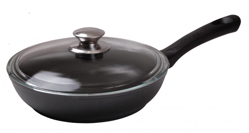 Frying Pan Wok Non-stick Surface Tableware Lid PNG