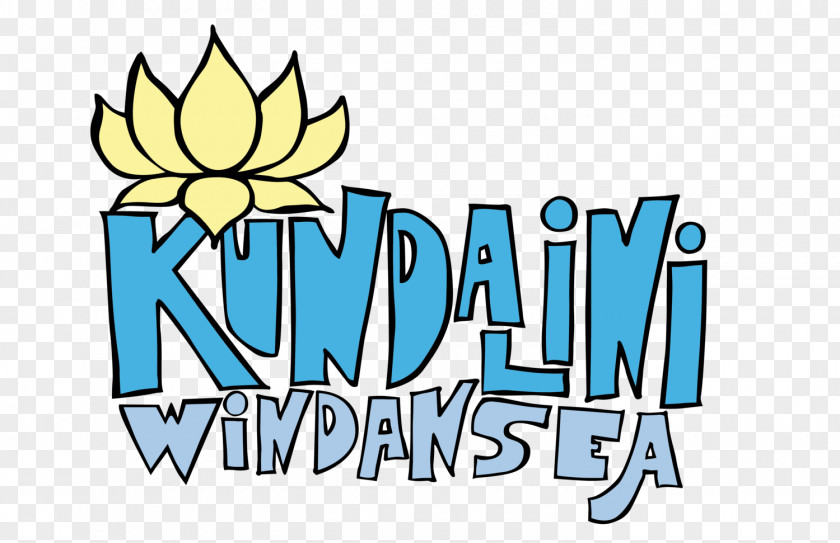 Kundalini Windansea Beach Meditation Logo PNG