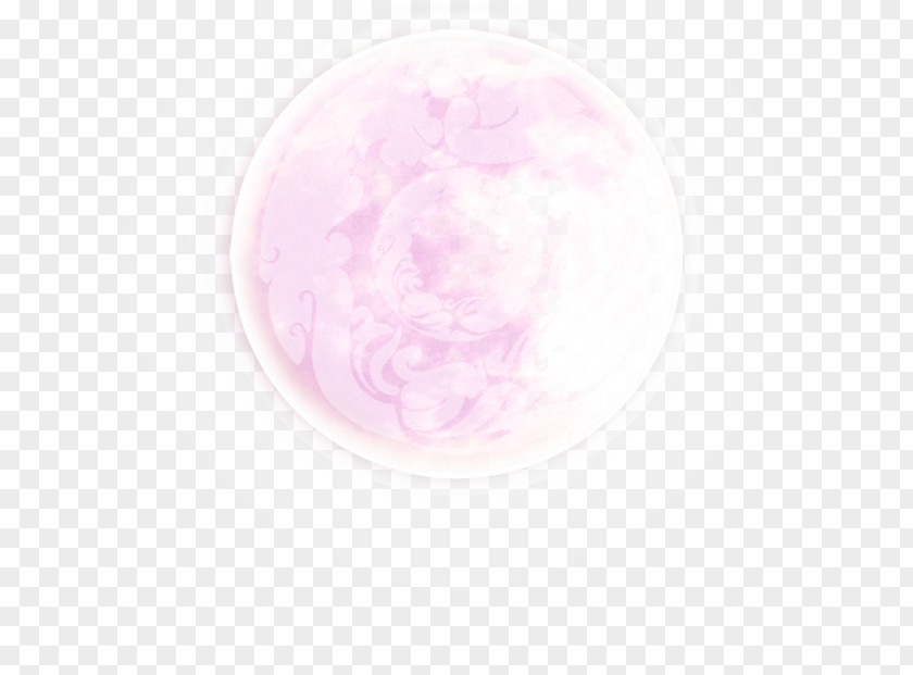 Purple Moon Circle Pattern PNG