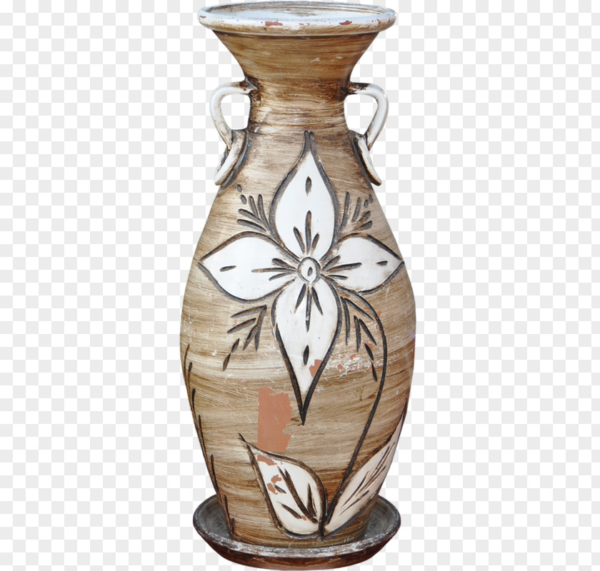 Retro Container Vase Flower PNG