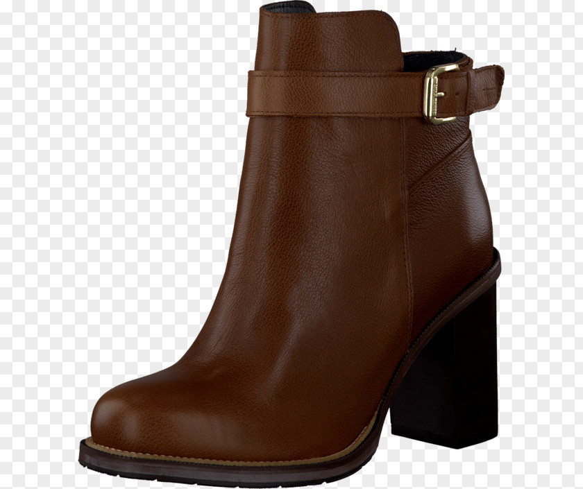 Tommy Hilfiger Riding Boot Leather Brown Caramel Color PNG