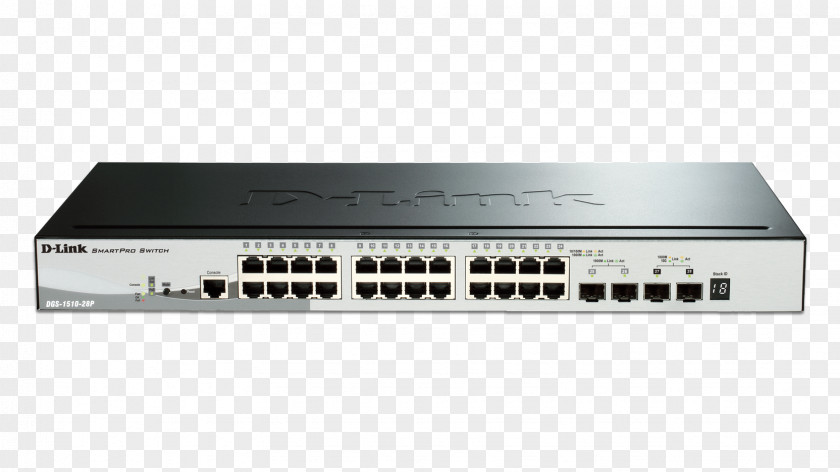 10 Gigabit Ethernet Power Over Small Form-factor Pluggable Transceiver Network Switch PNG