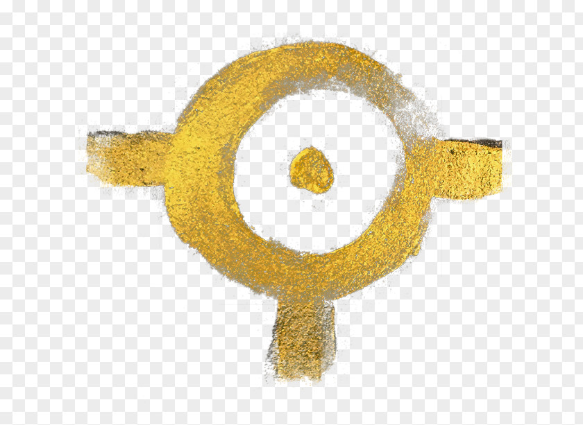 Gold Mark Material Animal PNG