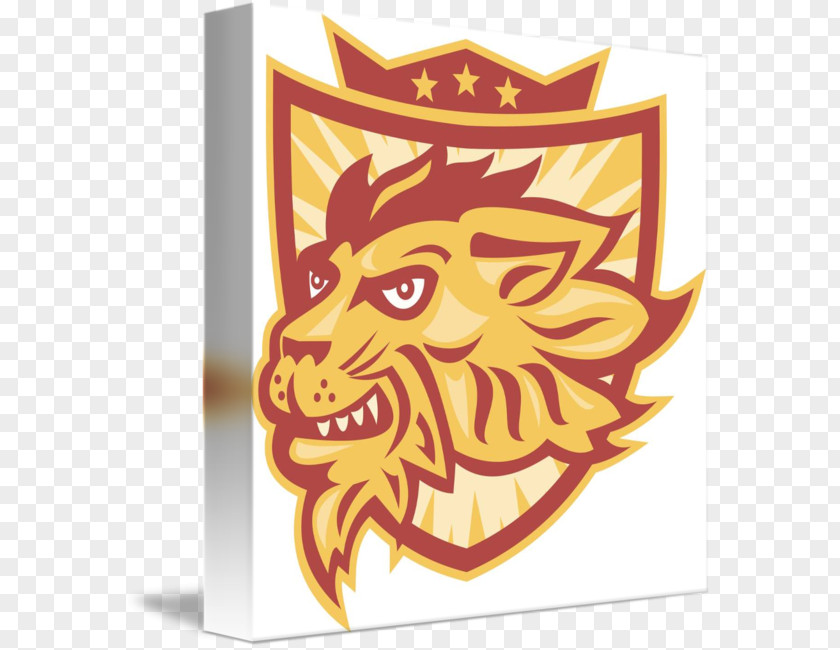 Lion Head Drawing PNG