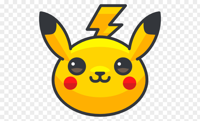 Lovely Pikachu Pokxe9mon GO Icon PNG