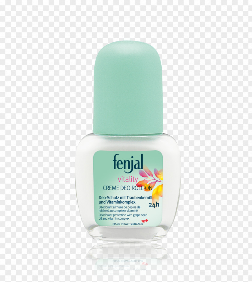 Roll On Cosmetics Fenjal Deodorant Cream Milliliter PNG