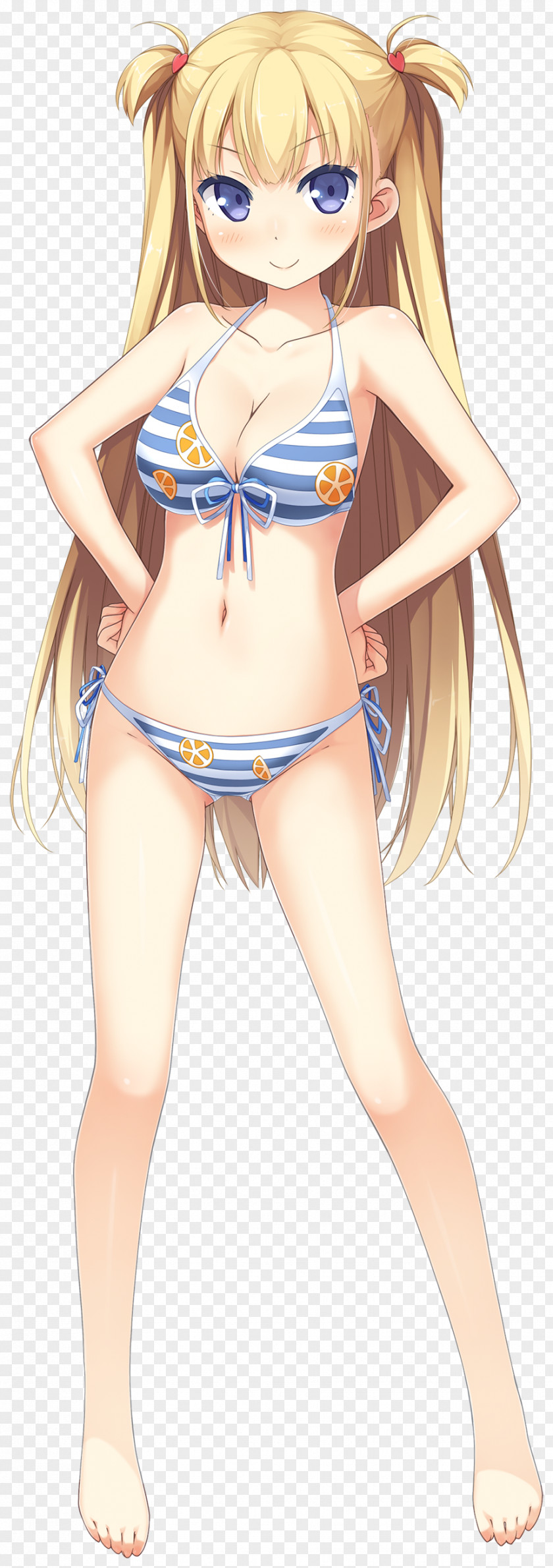 Swimsuit Brown Hair Blond Black Body PNG