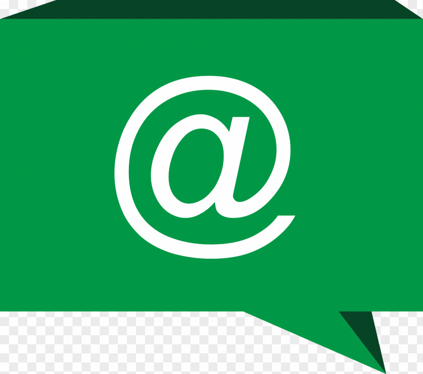 Tender Green Social Media Email PNG