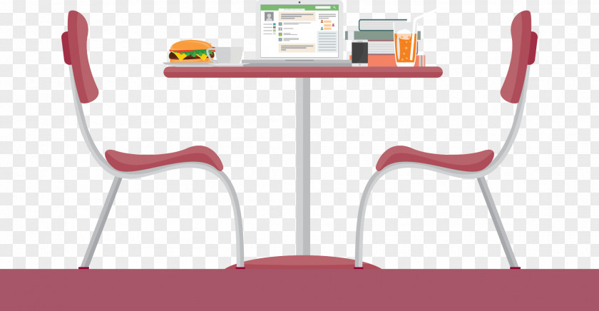 Upscale Dining Table Cartoon PNG