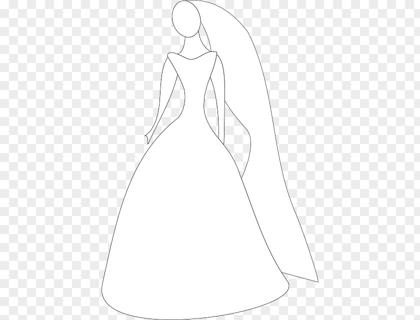 Bride Wedding Dress Clip Art PNG