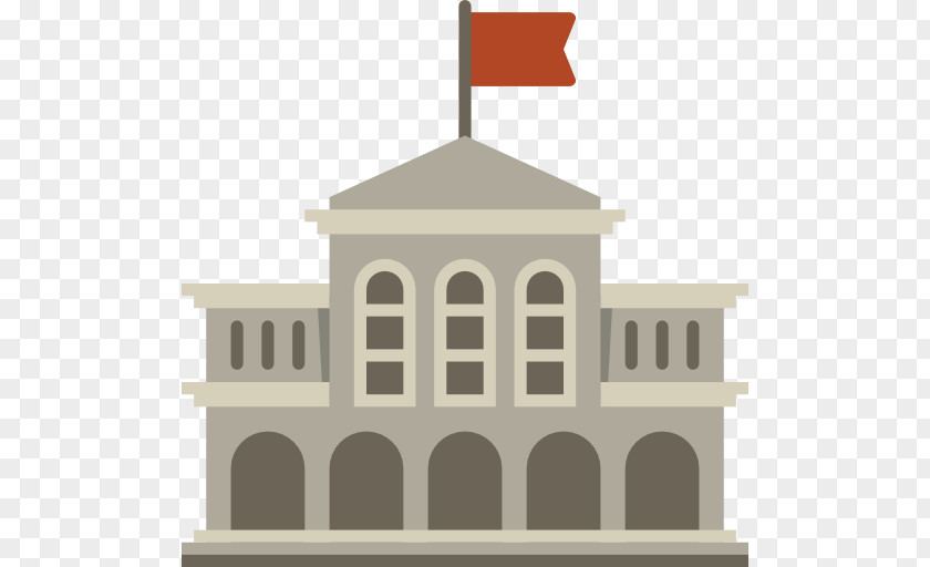 Castle University Higher Education Classroom Building Icon PNG