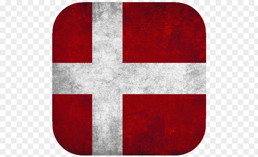 Denmark Flag Of Rectangle Post Cards PNG
