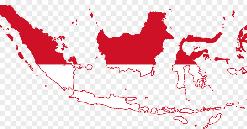 Indonesia Map Flag Of Pembela Tanah Air PNG