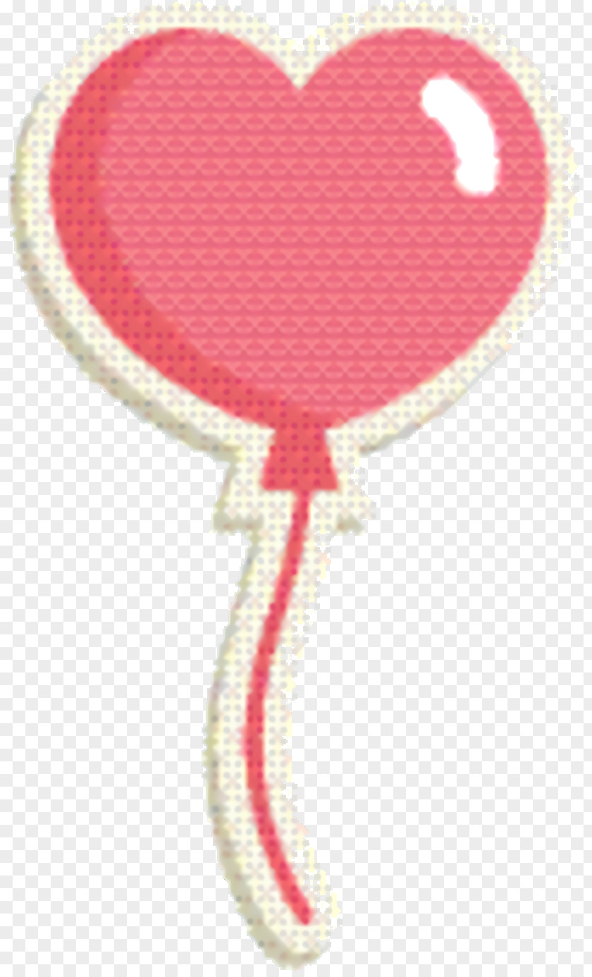 Pink Heart Cartoon PNG