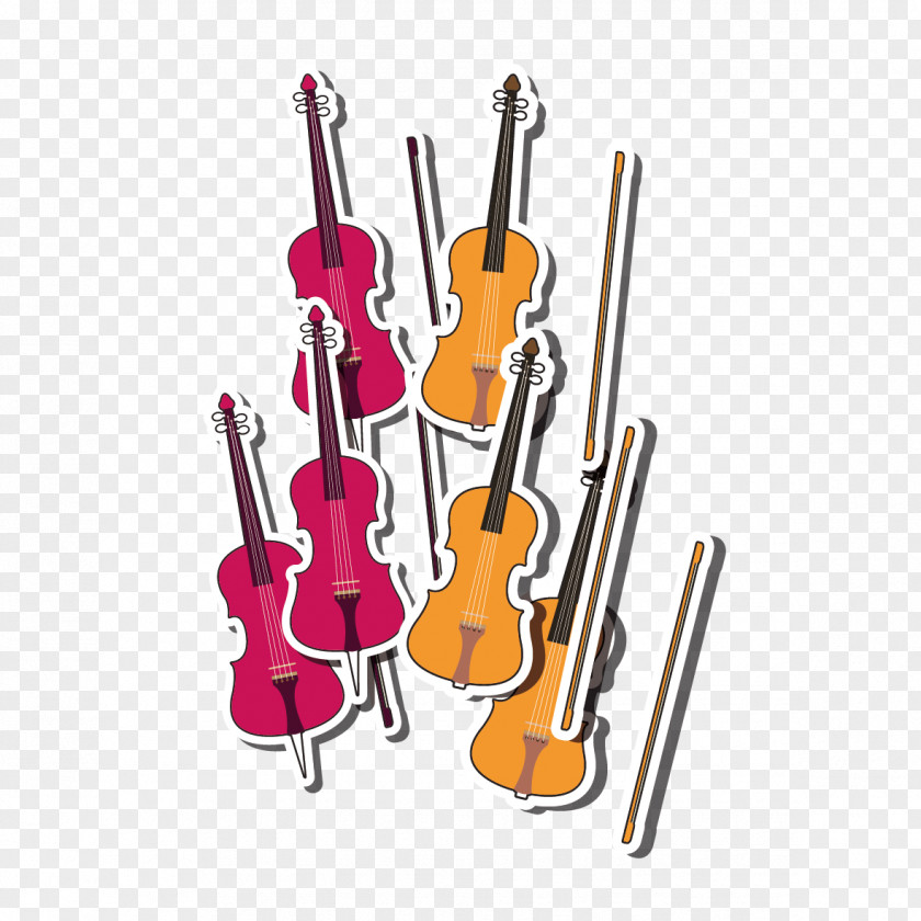 Vector Violin Pattern Cello Musical Instrument Guitar PNG