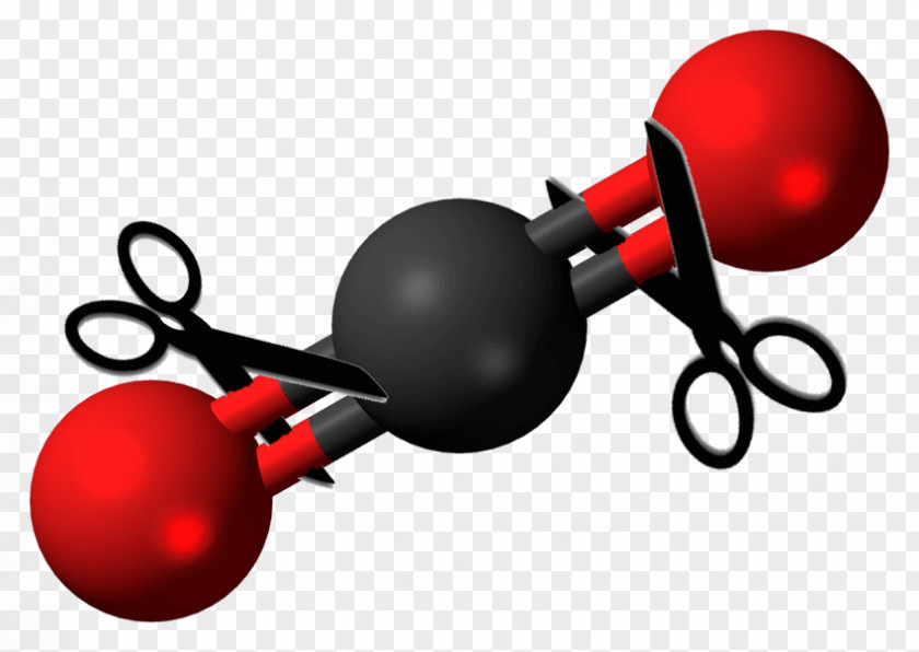 Carbon Dioxide Greenhouse Gas Chemistry Molecule PNG