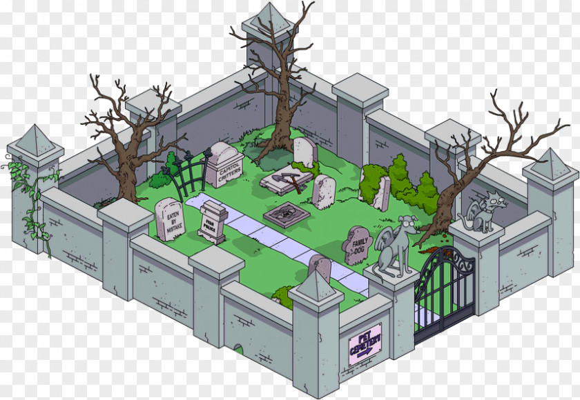 Cemetery The Simpsons: Tapped Out Homer Simpson Pet Kang And Kodos PNG