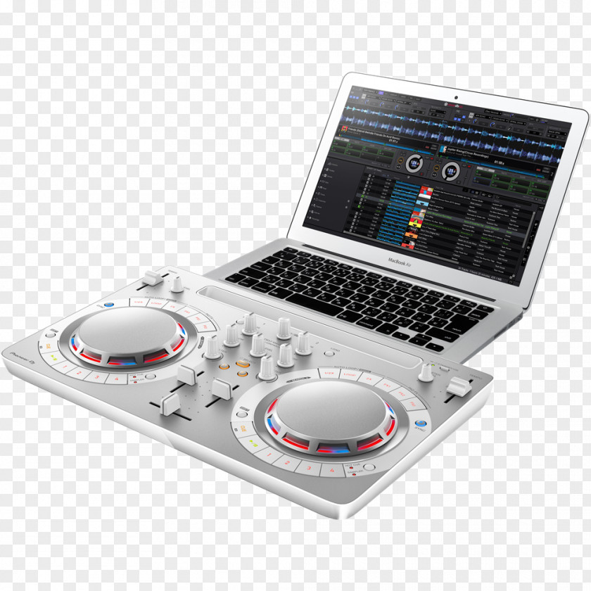 DJ Controller Pioneer DDJ-WeGO4 Disc Jockey Computer PNG