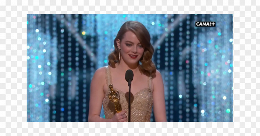 Emma Stone Hollywood 89th Academy Awards 1st Award For Best Actress PNG