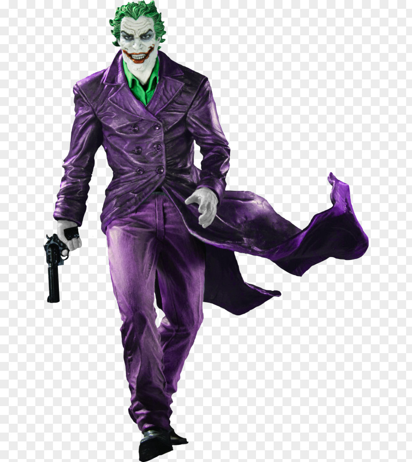 Joker Batman Black And White Statue DC Comics PNG