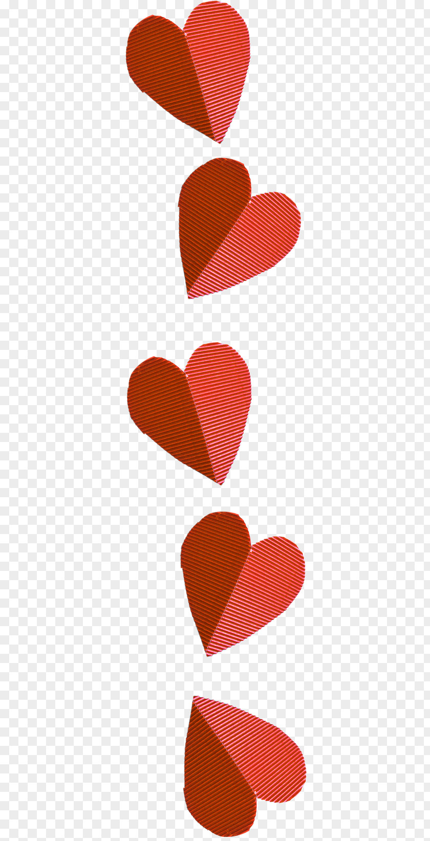 Origami Heart Paper PNG